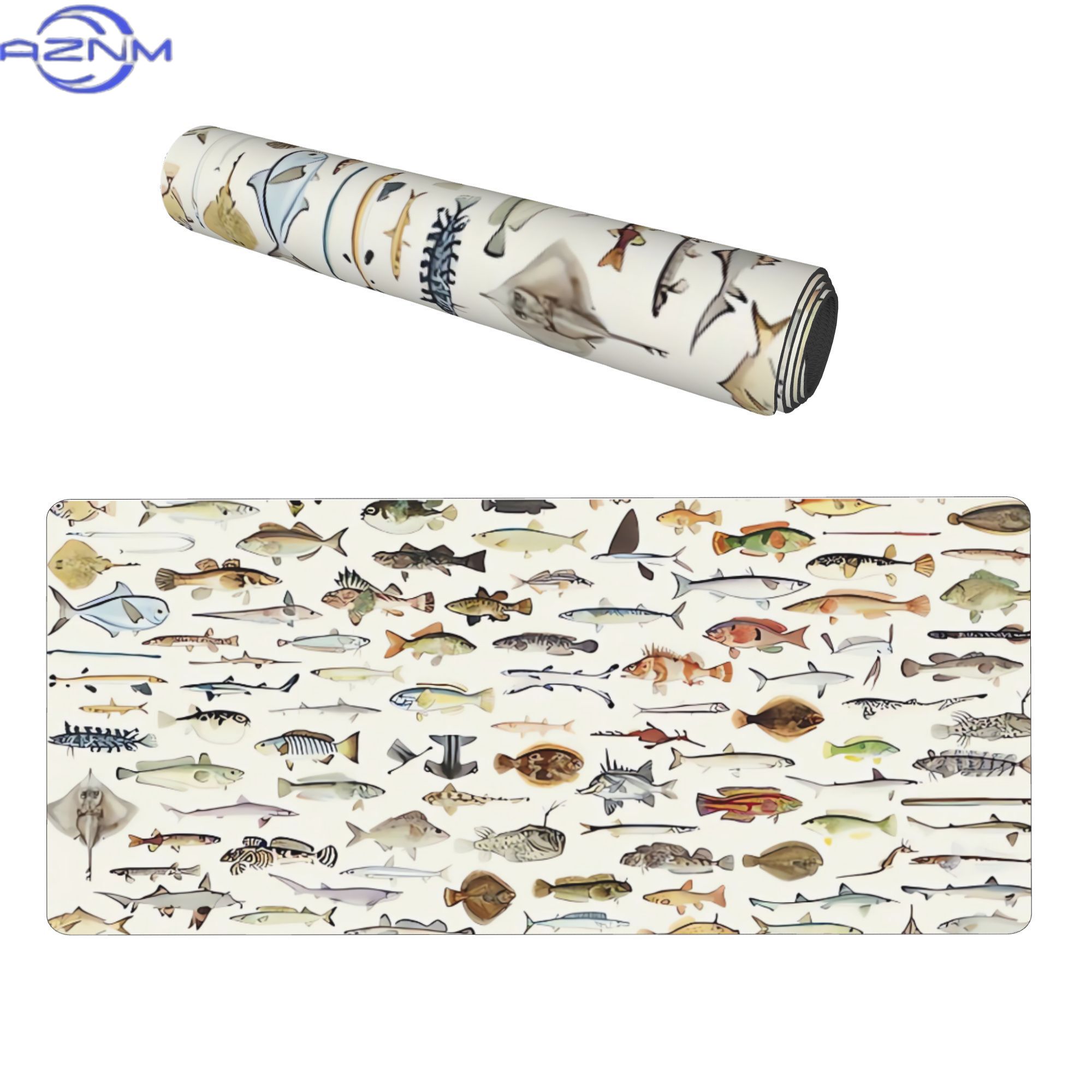 Fish Desk Mat for Mood Lightin - đánh giá và giá Desk Setup Bedroom