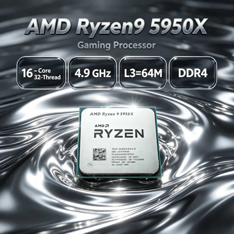 AMD Ryzen 9 5950X 105W Gaming  - đánh giá và giá Amd Cpu Ryzen 9