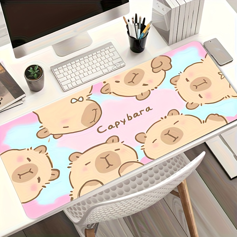 Stylish Cute Cartoon Capybara  - đánh giá và giá Desk Setup Office