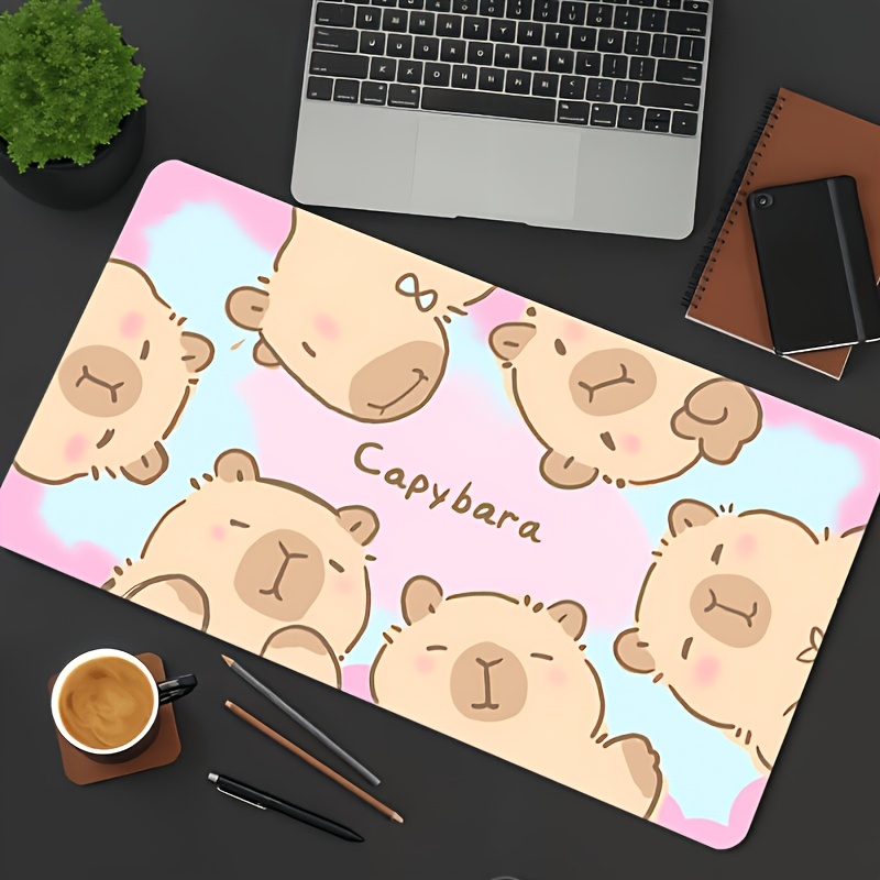 Stylish Cute Cartoon Capybara  - đánh giá và giá Desk Setup Office