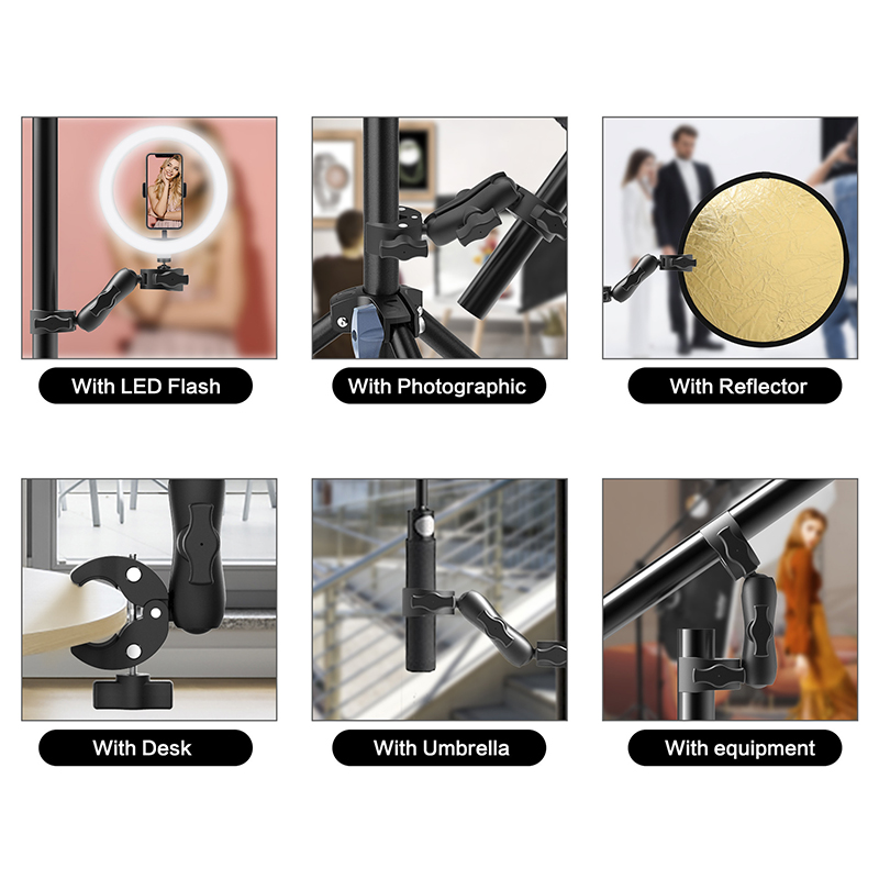 Double Super Clamp Camera Moun - đánh giá và giá Monitor Arm Clamp