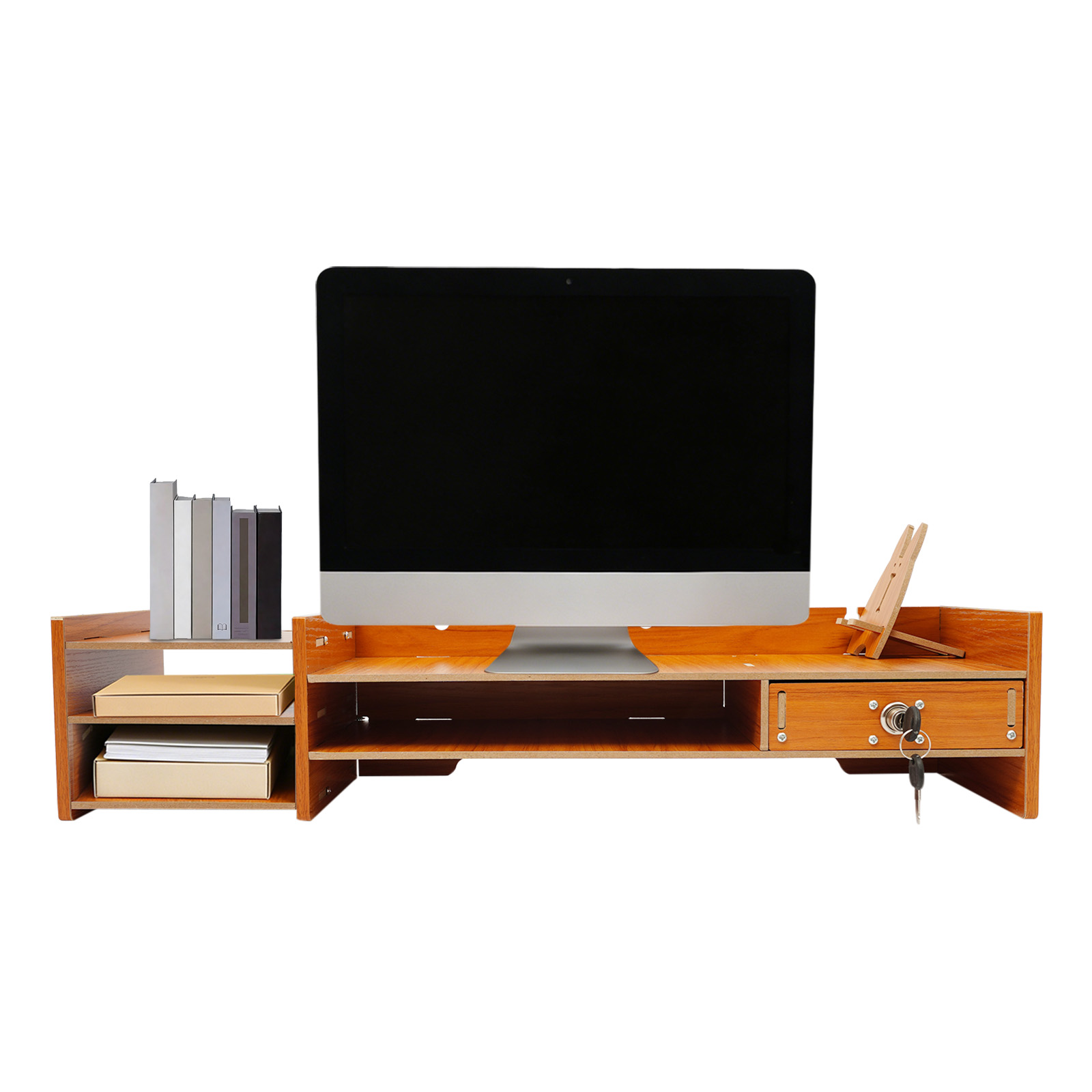 Mdf Ergonomic Monitor Stand Ri - đánh giá và giá Desk Setup Home Office