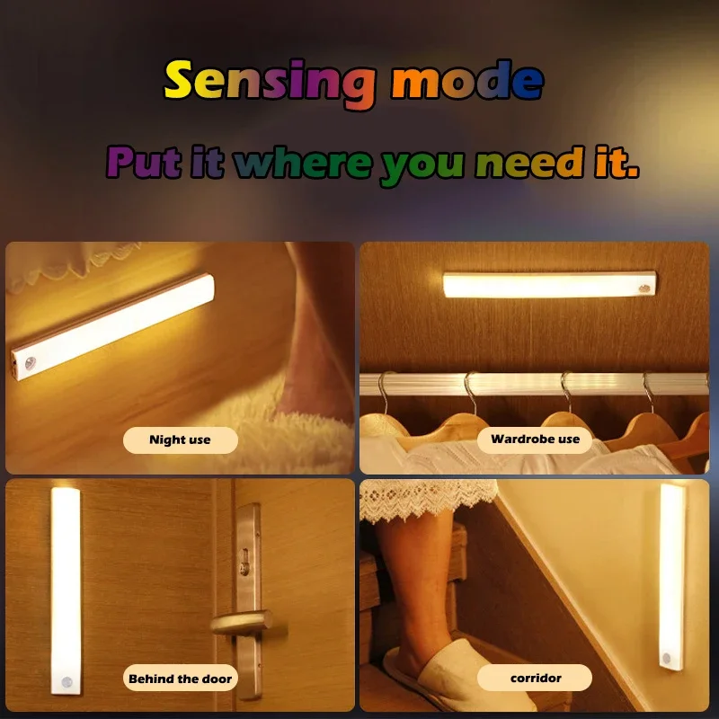 PIR Motion Sensor LED Night Li - đánh giá và giá Desk Setup Led Strip