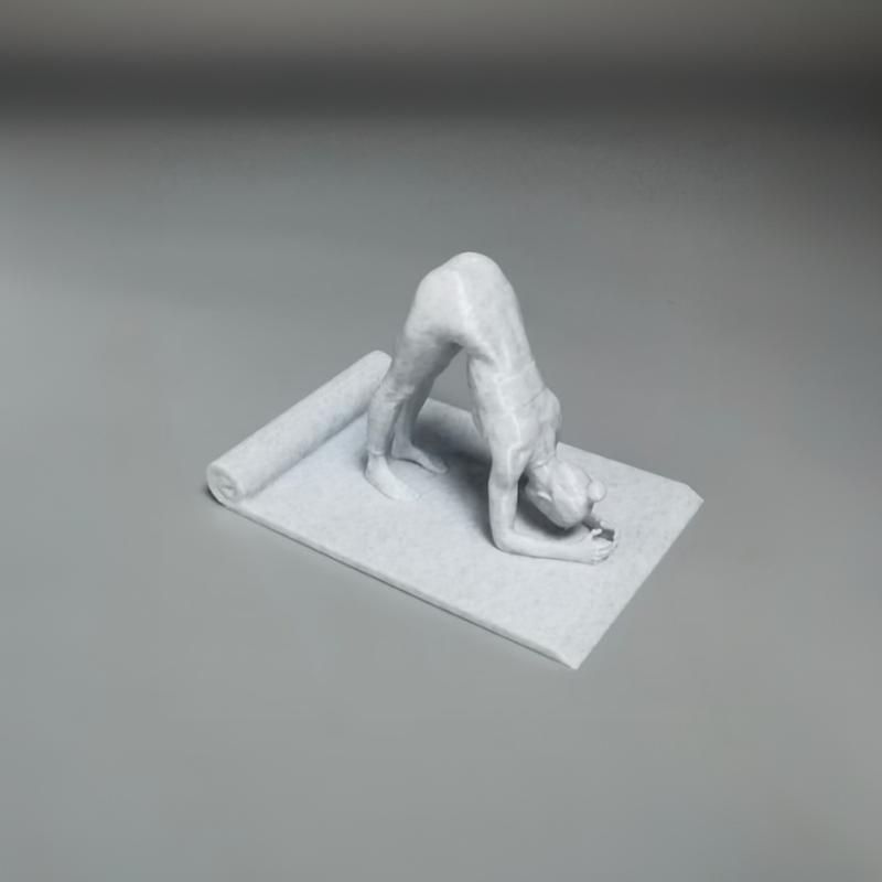 3D Printed Yoga Girl Phone Sta - đánh giá và giá Desk Setup Home Office