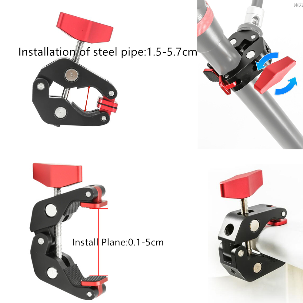 Adjustable Articulating Fricti - đánh giá và giá Monitor Arm Clamp