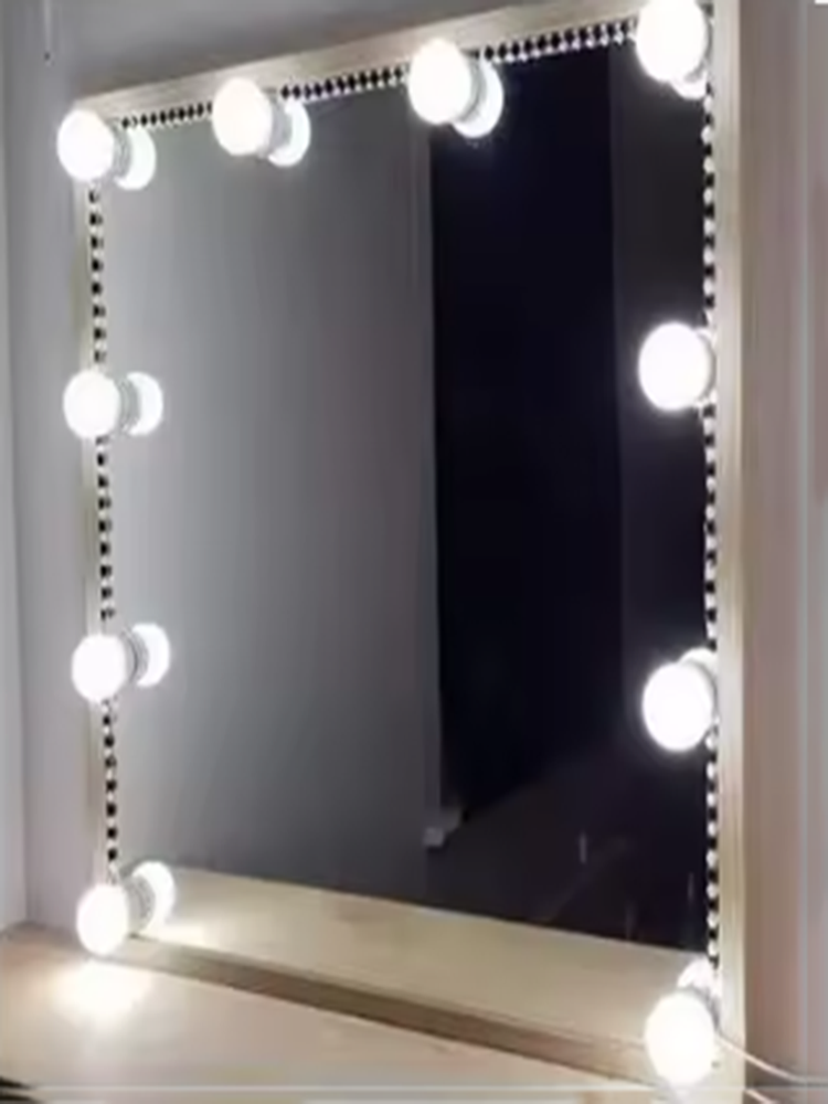 LED Mirror Makeup Mirror w/Lig - đánh giá và giá Desk Setup Light
