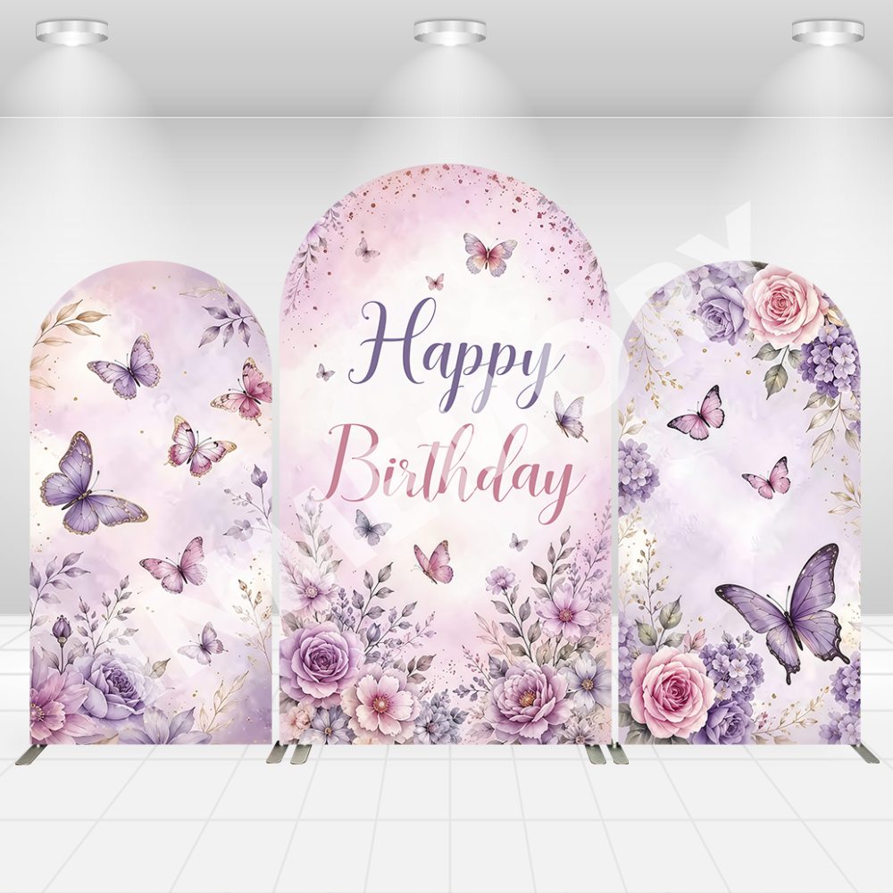 2-Sided Happy Birthday Arch Ba - đánh giá và giá Desk Setup Background