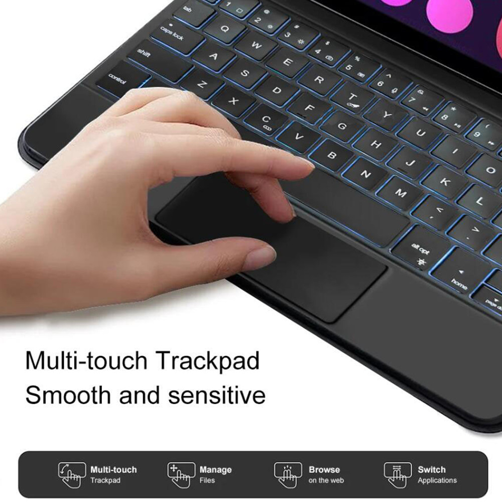 Magic Keyboard Touch Case for  - đánh giá và giá Desk Setup Ipad