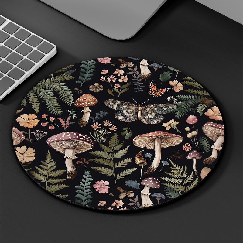 Round Forest Plant Mouse Pad R - đánh giá và giá Desk Setup Game